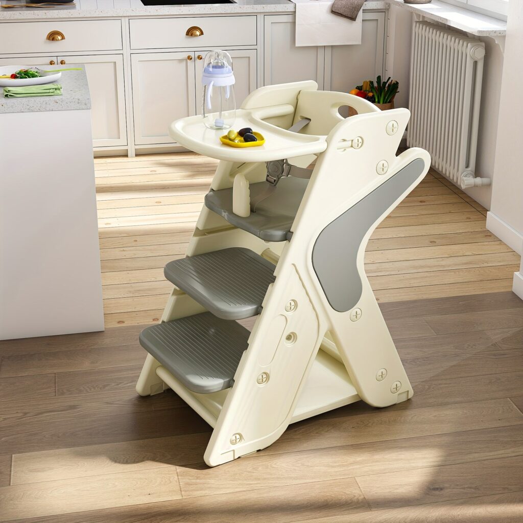 Highchairs multifunctional growth dining chair feeding high chair adjustable height child safety chair movable