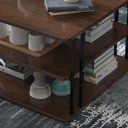 Hotel Steel 3-tier Tea Table Design Living Room Modern KC-T0693 4