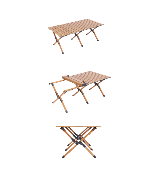 Customized Wholesale Outdoor Portable Height Adjustable Lightweight Aluminum IGT Table Pliante Camping with logo 4