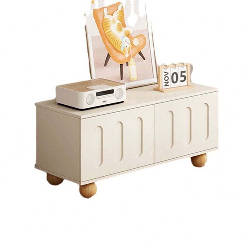 2024 New Floor Locker Cream Style TV Cabinet Tea Table Suit Living Room House Hold TV Cabinet 6